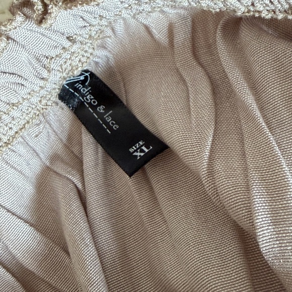 Elegant Taupe/ Tan Dress - Picture 3 of 3